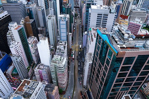为什么说楼宇自控的趋势是可视化控制?(图2) 天际线_ 城市景观_ 建筑物_ 城市的_ 香港_ 结构_ 城市_ 亚洲_ 现代的.jpg