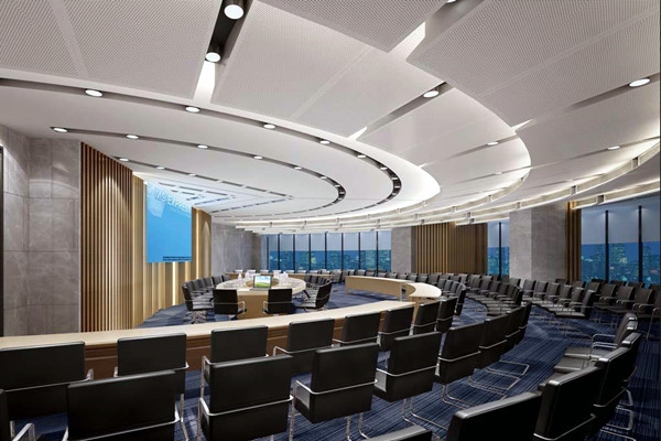 楼宇控制系统实现多功能会议！